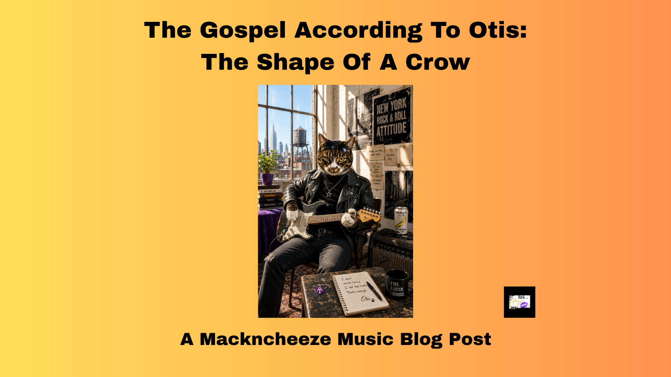 The Gospel According To Otis: The Shape Of A Crow